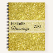 tekenboek notitieboek (Voorkant)