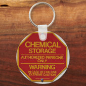 Tekenbord voor chemische opslag sleutelhanger (Voorkant)