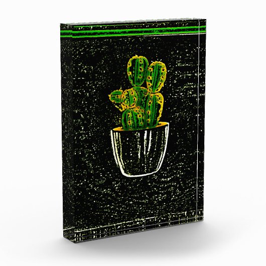 Tekencactus Fotoblokken (Links)