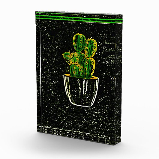 Tekencactus Fotoblokken (Rechts)