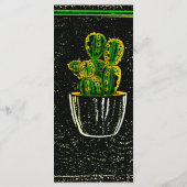 Tekencactus Menu (Achterkant)