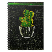 Tekencactus Notitieboek (Voorkant)