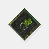 Tekencactus Servet (Hoek)