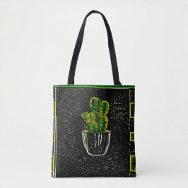 Tekencactus Tote Bag