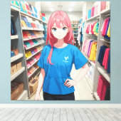 Tekencanvas Canvas Afdruk (Insitu (Houten vloer))