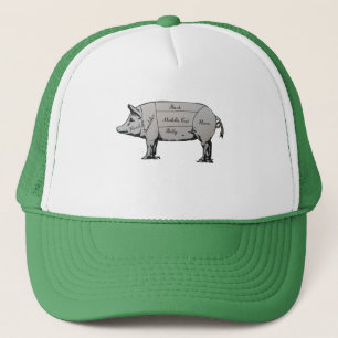 Tekendiagram van Butcher Trucker Pet