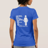 Tekenen en symptomen t-shirt (Achterkant)