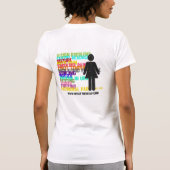 Tekenen en symptomen t-shirt (Achterkant)