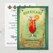  tekenen feestuitnodiging kaart (Voorkant / Achterkant)