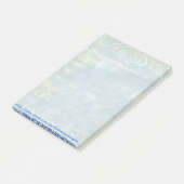 Tekenen geslepen art Post-it Note Pad (Schuin)