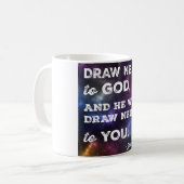 Tekenen in de buurt van God Design Koffiemok (Voorkant links)