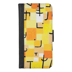 Tekenen in Geel, Paul Klee iPhone 8/7 Portemonnee Hoesje