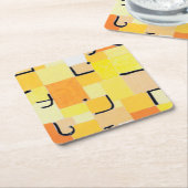 Tekenen in Geel, Paul Klee Kartonnen Onderzetters (Schuin)