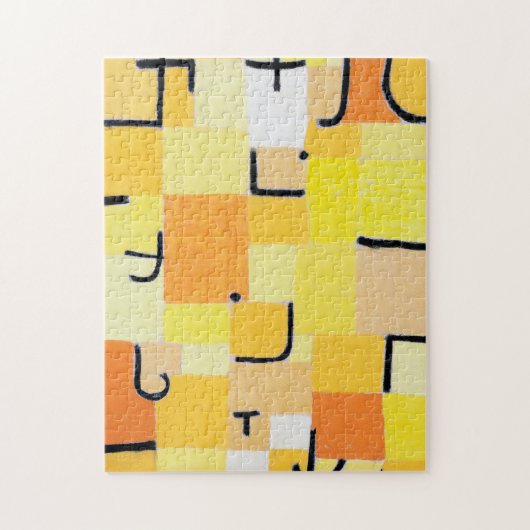 Tekenen in Geel, Paul Klee Legpuzzel (Verticaal)