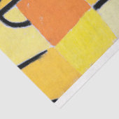 Tekenen in Geel, Paul Klee Tissuepapier (Detail)