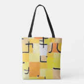 Tekenen in Geel, Paul Klee Tote Bag (Achterkant)