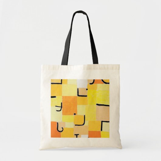 Tekenen in Geel, Paul Klee Tote Bag (Voorkant)