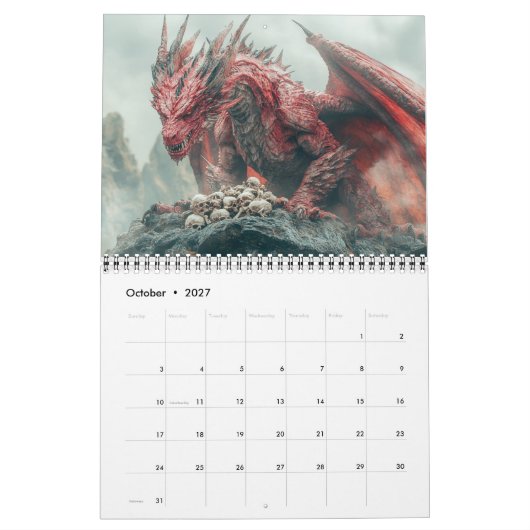 Tekenen Kalender (Okt 2027)