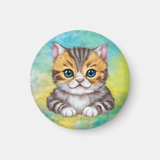 Tekenen Kat Magneet (Voorkant)