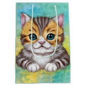 Tekenen Kat Medium Cadeauzakje (Achterkant)