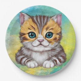 Tekenen Kat Papieren Bordje
