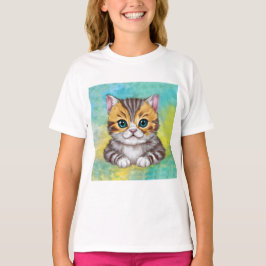 Tekenen Kat T-shirt