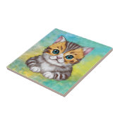 Tekenen Kat Tegeltje (Zijkant)