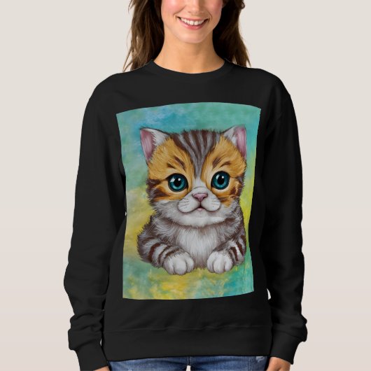 Tekenen kat trui (Voorkant)