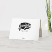 Tekenen Kunstnieuwe stijl~wenskaart Kaart (Achterkant)