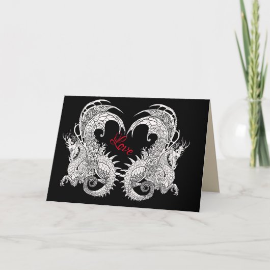 Tekenen Kunstnieuwe stijl~wenskaart Kaart (Voorkant)