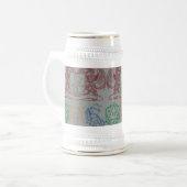 Tekenen met ijs bierpul (Voorkant links)