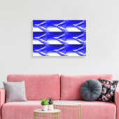 Tekenen op het canvas van de hemel afdruk (Insitu (Woonkamer))