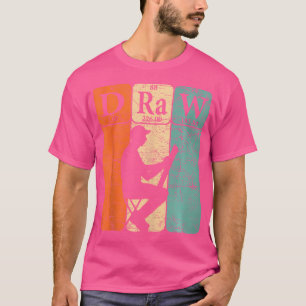 Tekenen Periodiek Systeem Elementen Schetsen Potlo T-shirt