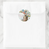 tekenen: US Collage Ronde Sticker (Tas)