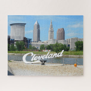 Tekenen van Cleveland Puzzle Legpuzzel