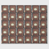 Tekenen van de aarde cadeaupapier (Vlak)