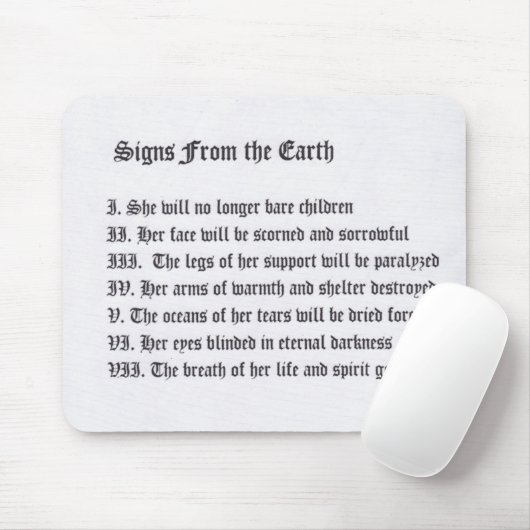 Tekenen van de aarde muismat (Met muis)