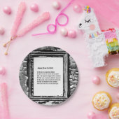 Tekenen van de aarde papieren bordje (Feest)