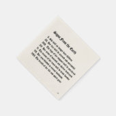 Tekenen van de aarde servet (Hoek)