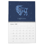 Tekenen van de dierenriem op Midnight Blue Kalender (Jan 2027)