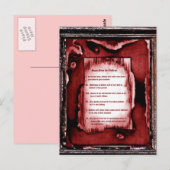 Tekenen van de kinderen briefkaart (Voorkant / Achterkant)