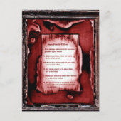 Tekenen van de kinderen briefkaart (Voorkant)