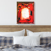 Tekenen van de kinderen canvas afdruk (Insitu (Slaapkamer))