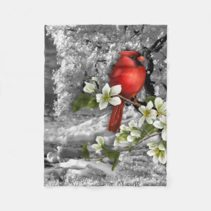 Tekenen van de lente fleece deken