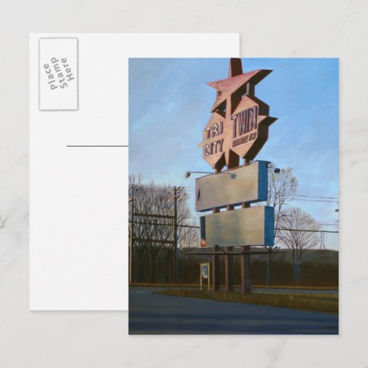 Tekenen van de Times 1996 Briefkaart (Voorkant / Achterkant)