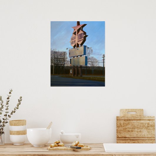 Tekenen van de Times 1996 Poster (Keuken)