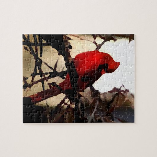 Tekenen van de voorjaarspuzzel legpuzzel (Horizontaal)