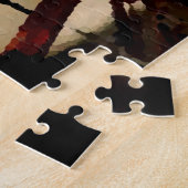 Tekenen van de voorjaarspuzzel legpuzzel (Zijkant)