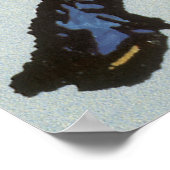  tekenen van de Zodiac, Antiek Taurus Bull Poster (Hoek)