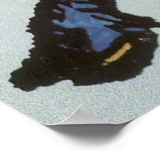  tekenen van de Zodiac, Antiek Taurus Bull Poster (Hoek)